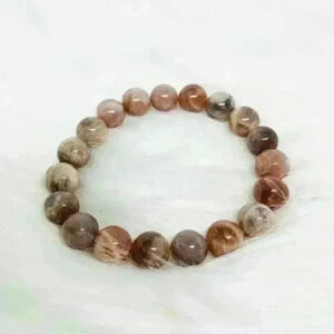 Brown Quartz Crystal Bracelet